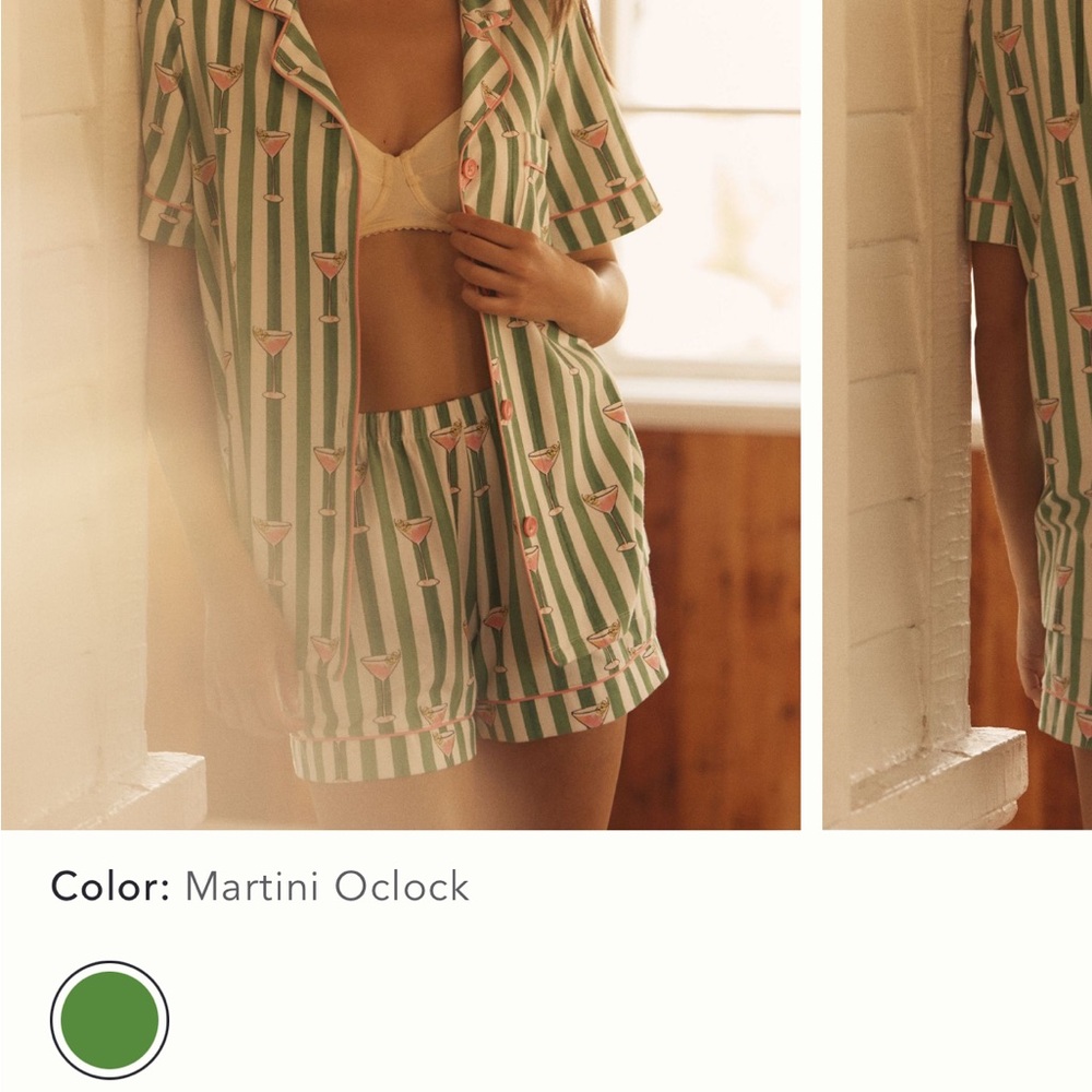 NWT Anthropologie Martini Pajamas